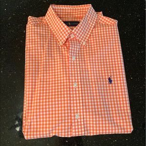 Ralph Lauren Short sleeve gingham oxford shirt